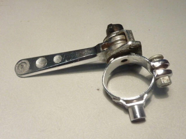 Manettes De Dérailleur Huret Double - Vintage Pour Vélo De Route Ancien !