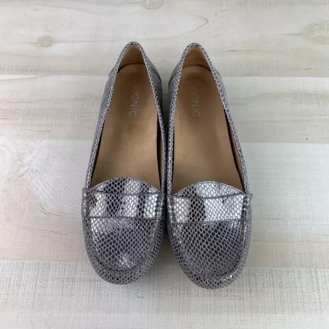 Vionic larrun deals snake loafer