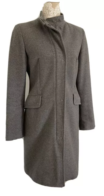 Women’s Vintage United Colors Of Benetton Wool Coat Size 10 (42)