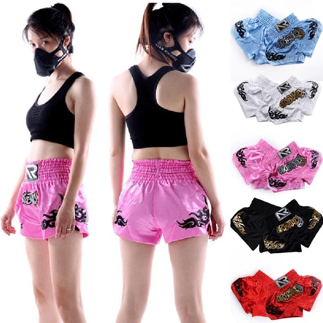 Shorts Sports Supplies Training Women XS-XXL Elastic Fitness Kickboxing