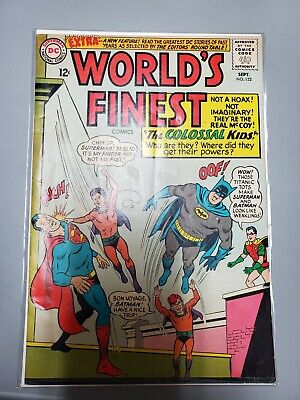 DC World's Finest Comics 152 Superman Batman Robin Bat-Mite Mr. Mxyzptlk FN-/5.5
