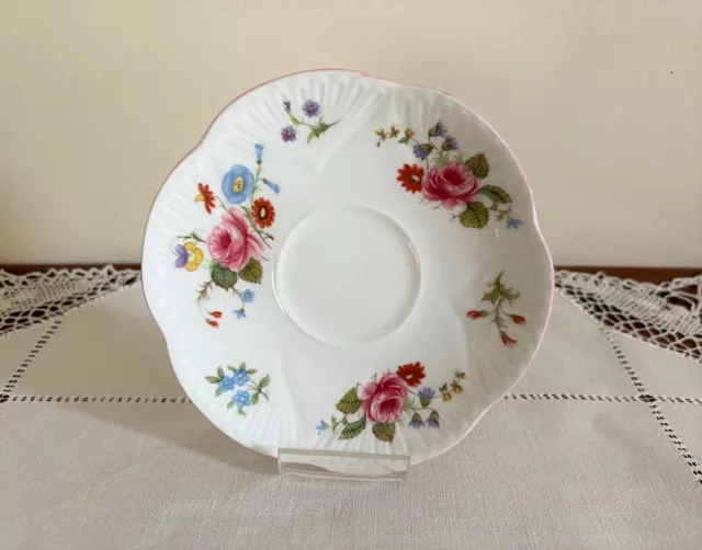 Shelley Bone China Small Dish / Replacement Demitasse Saucer. England. So Pretty