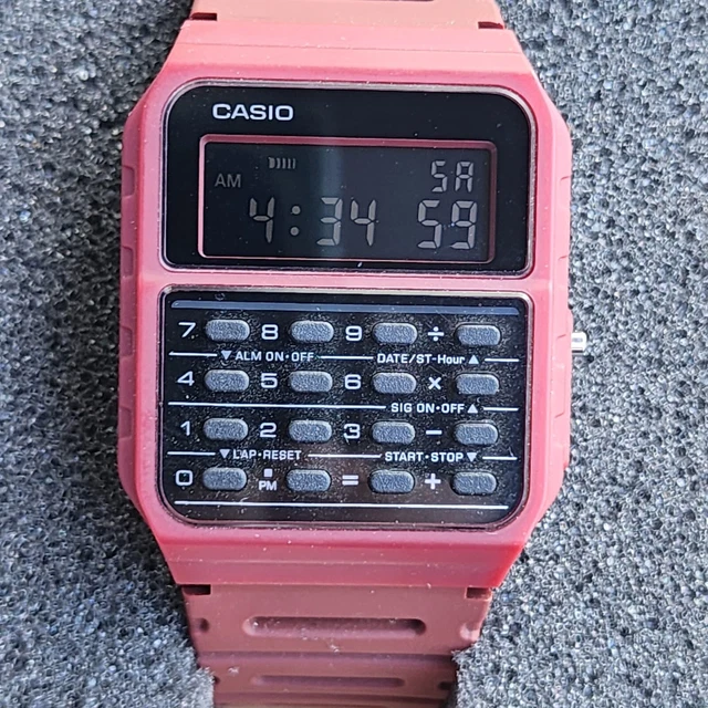 A Casio - Databank Wrist Watch NOS - Men - 1990-1999