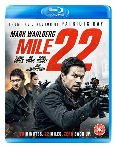 Mile 22 Blu-ray (2019) Mark Wahlberg, Berg (DIR) cert 18 FREE Shipping, Save £s