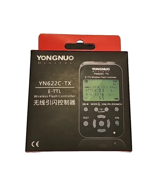 Yongnuo YN622C-TX E-TTL Blitzauslöser Fernbedienung Automatik