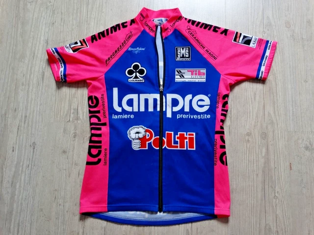 Maillot de cyclisme rétro en laine mérinos Gelati Sanson