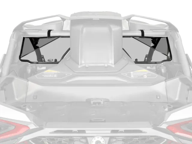 SuperATV Light Tint Rear Windshield for Can-Am Maverick R | 2024+