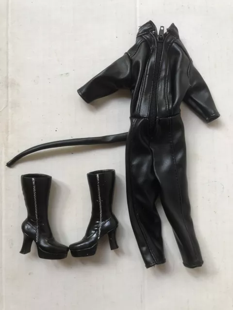 Living Dead Dolls LDD Fashion Victims KITTY OUTFIT Mezco 2003 boots jumpsuit