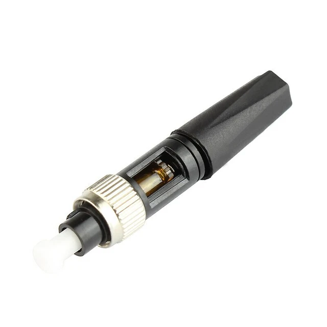 10PCS FTTH FIBER Optic Connector FC/UPC Covered Wire Fast FC Assembly ...