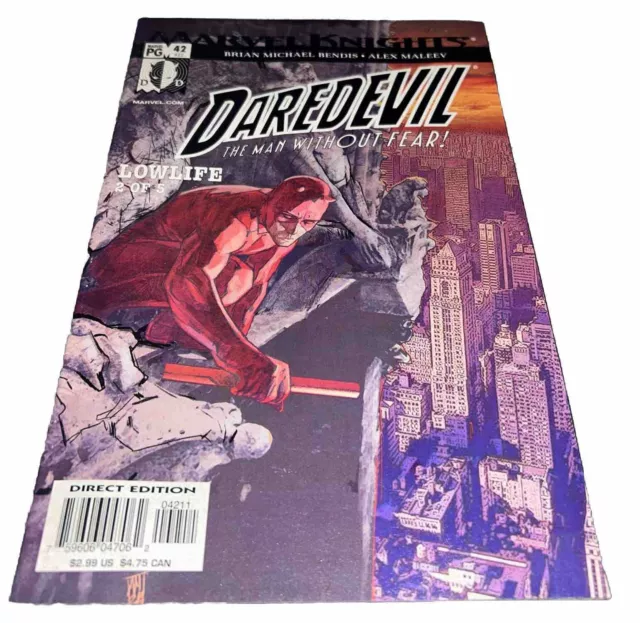 Daredevil - The Man Without Fear - #42 - Lowlife 2 of 5 - March 2003 Comic Book