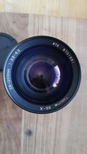 Tokina 28-200 mm 1:3,5-5,3 SZ-X für Minolta MD Zoom Objektiv Japan lens 3.5