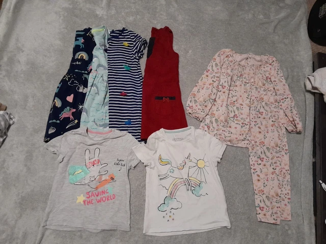 Girls Mixed Clothes Bundle Age 4-5 Years
