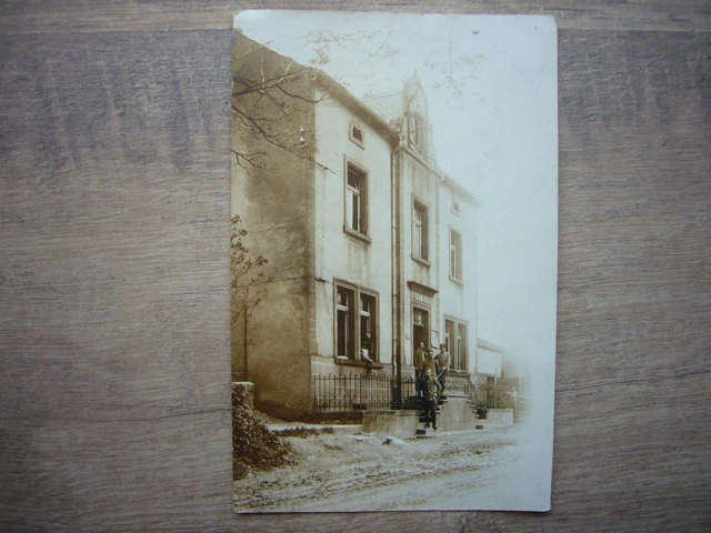 157) Foto 1918 Deutsches FELDPOSTAMT Feldpoststation DFP 2107 - Gebäude 2