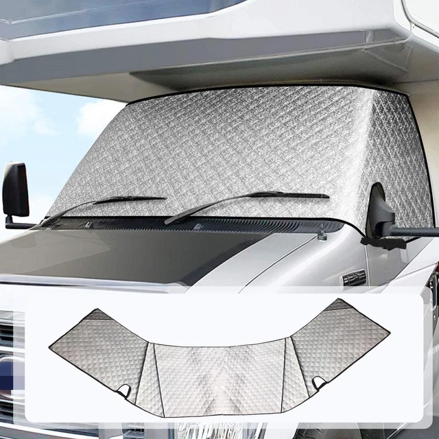 For C-class E450 1997-2022 RV Windshield Sunshade Covers.