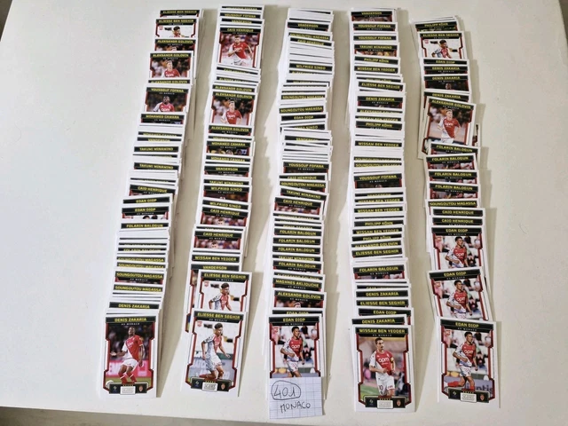 Lot De 14 Cartes Panini Score – Ligue 1 – Stade Brestois – Neuves