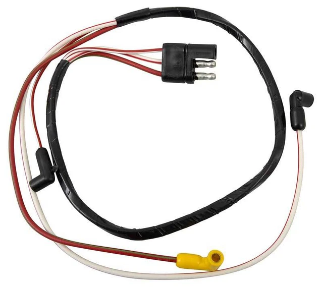 1969-70 Mustang; V8 302/351W; Firewall to Engine Gauge Feed Wire Harness