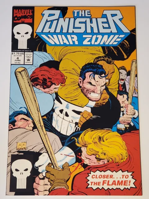 The Punisher War Zone Vol.1, No.4 (Marvel Comics June, 1992).NM
