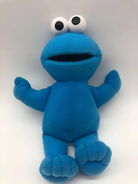 Cookie Monster Plush Stuffed Animal 2002 Sesame Workshop Fisher Price 10 Inch!