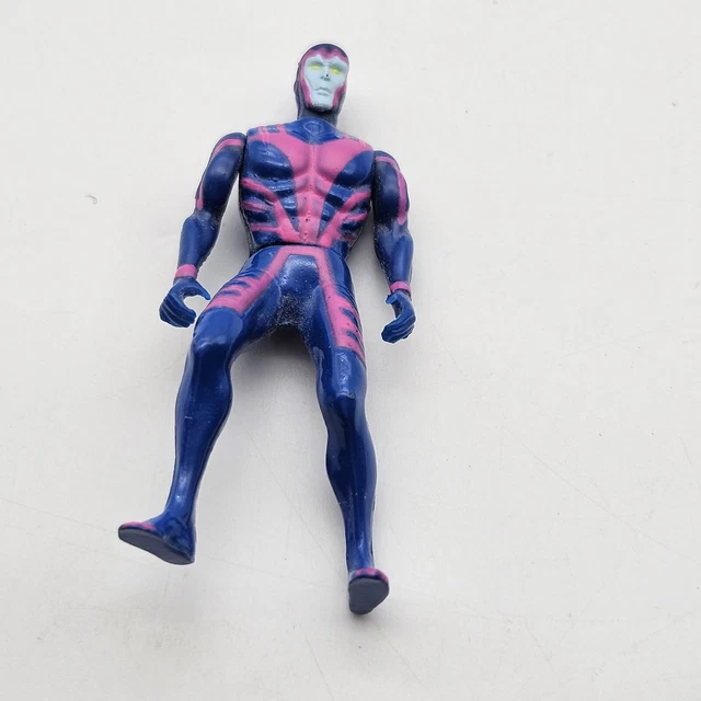 Vintage 1994 X-Men Archangel Steel Mutants Die Cast 2.25" Marvel Toy Biz