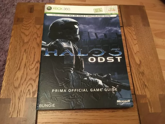 Halo 3 Prima Odst Official Game Guide Xbox 360 Walk Through Strategy