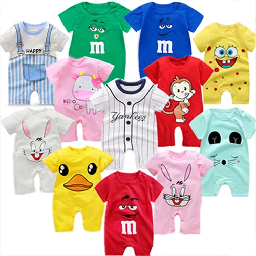 Hot born Infant Baby Boy Girl Kids Cotton Romper Jumpsuit Bodysuit Clothes Outfi