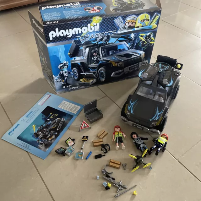 PLAYMOBIL Top Agents Dr. Drone Pick-up 9254 in OVP Polizeiauto Polizei Auto