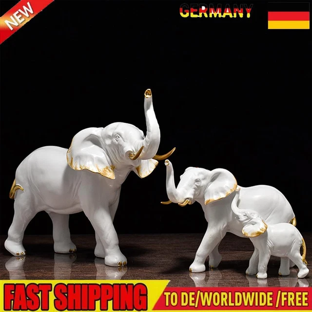 Resin Animal Statue Art Desktop Ornaments Handicrafts Home Decor for Living Room