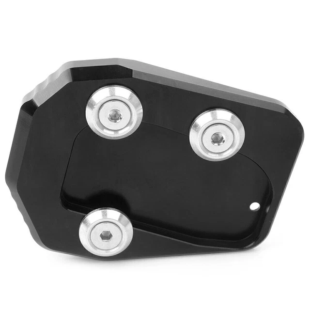 Supporto laterale nero kick stand piastra di prolunga per Yamaha MT-09 MT09 13-15