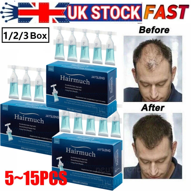 515PCS HAIRMUCH HAIR Growth Ampoule Serum Lotion,Anti Hair Loss Scalp