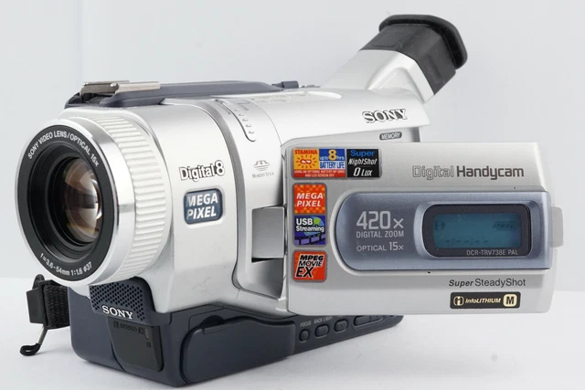 Sony Digital8 Megapixel Sony Handycam DCR-TRV140 Digital8 8mm