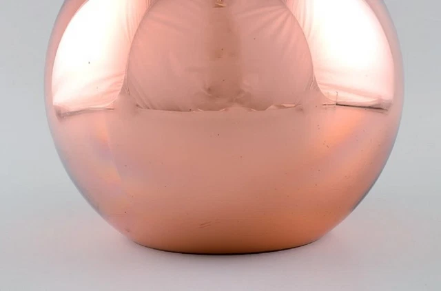 Tom Dixon,  British designer. Round copper-colored ceiling pendant. 3