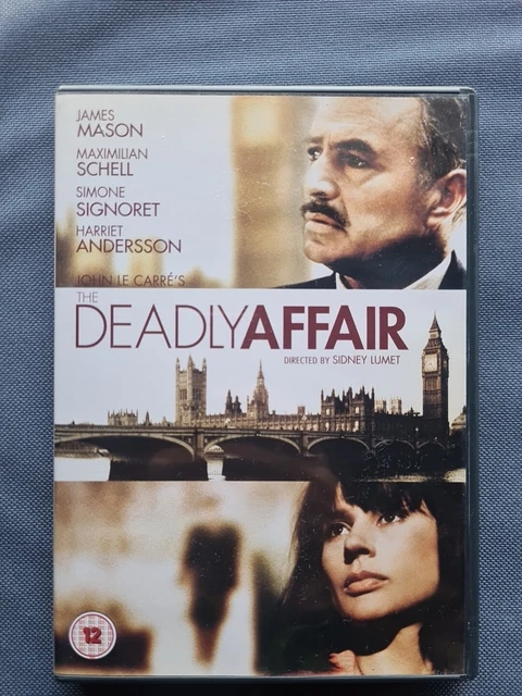DEADLY AFFAIR DVD R2 James Mason Sidney Lumet 60s Spy Drama $20.00 ...