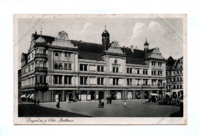 Ak Torgau An Der Elbe Municipio 1943