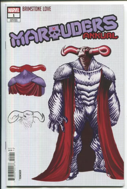 Marauders Annual #1 - Baldeon "By Design" Variant Cover - Marvel/2021 - 1/10