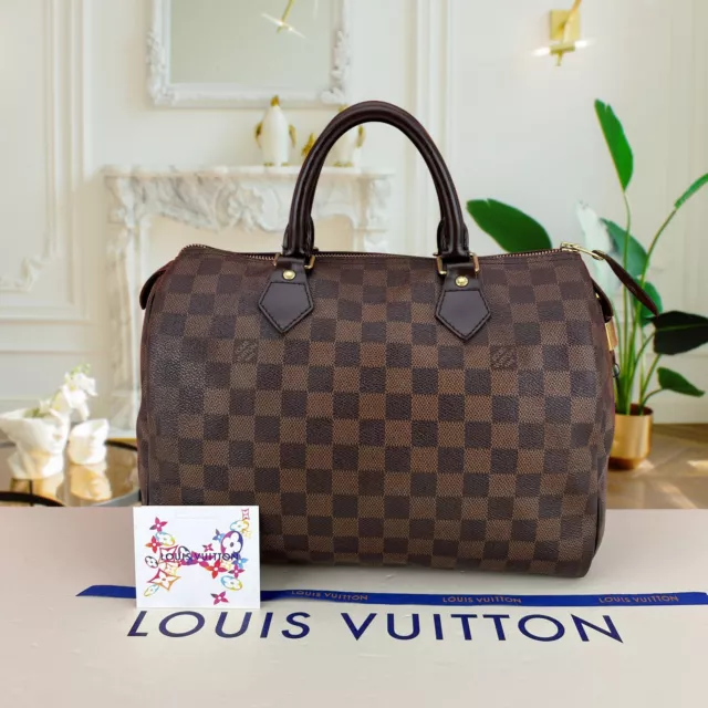 💖LENA MM💖 Auth Louis Vuitton Damier Ebene Bag! Authentic Louis Vuitton  Lena MM Damier Ebene Sho…