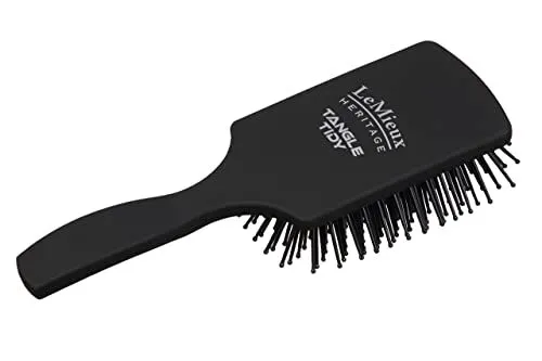 LeMieux Heritage Tangle Tidy Horse Manes & Tails Grooming Brush in Black with...