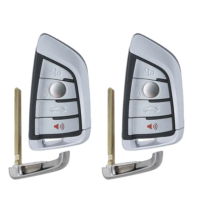 Smart Prox Fob Key Replacement for BMW X5 X6 FEM / BDC- NBGIDGNG1 - 315 (2 Pack)