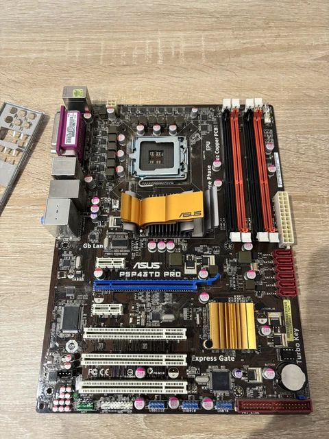 ASUS P5P43TD , LGA 775/Socket T, Intel Motherboard £0.99 - PicClick UK