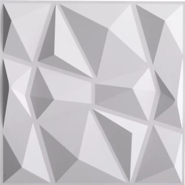 3D PVC Wall Panels Wall Tiles Ceiling Cladding Wallpaper Home Decoration 50CM