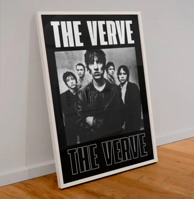 The Verve Band Poster - Richard Ashcroft Print - Wall Art - A3