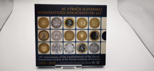 Slowakei KMS st 2020 Stempelglanz Numismatische Gesellschaft