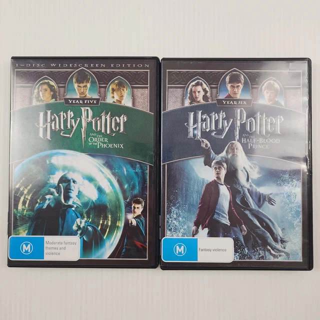HARRY POTTER AND the Order of the Phoenix & Half-Blood Prince Years 5,6 ...
