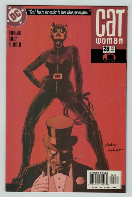 Catwoman 28 Paul Gulacy cover Brubaker Palmiotti DC Comics 2004