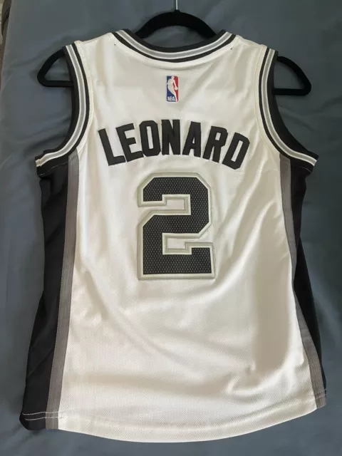 Mavin  KAWHI LEONARD San Antonio Spurs #2 NBA Men's Small Adidas Jersey w/  NBA Patch