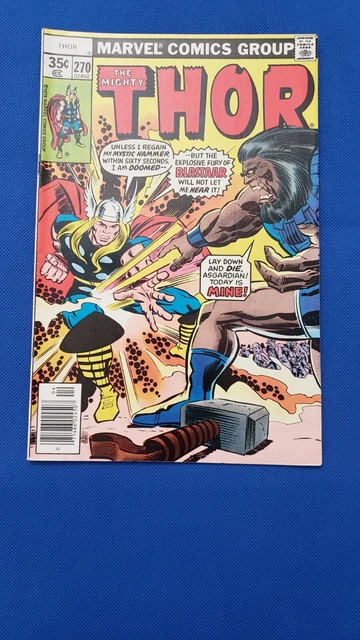 The Mighty Thor #270 | VF+ | Marvel Comics 1978