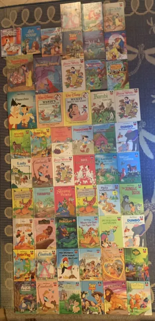 Lot 49 Disney’s Wonderful World Of Reading Books