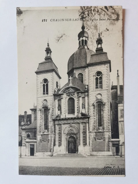 CPA 71 CHALON-SUR-SAONE - St. Peter's Church