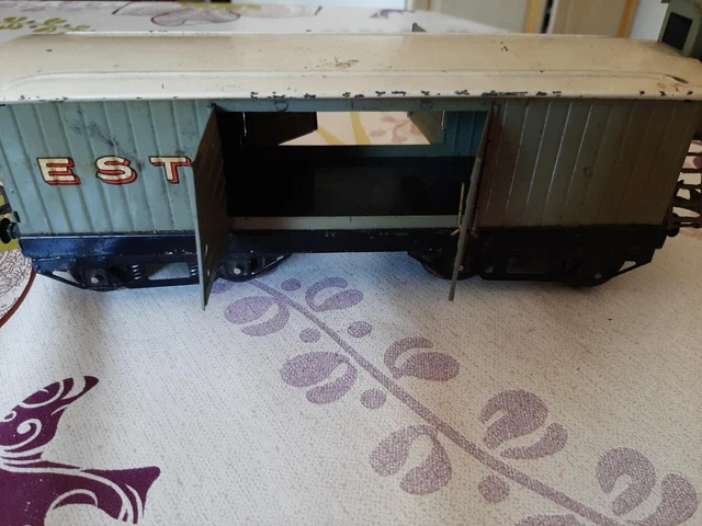 HORNBY France (Jep) Wagon Fourgon à Vigie PLM Incomplet sans boite échelle O