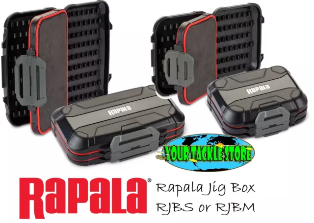 RAPALA RJBS RJBM Jig Box You Pick Size Ice Fishing Waterproof EUR 13,74 -  PicClick FR