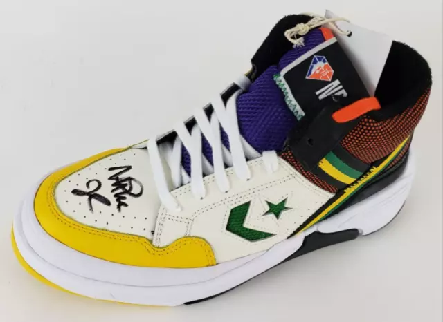 Lakers Magic Johnson Converse Triple Double Shoe Size 12 Signed/Autographed  BGS